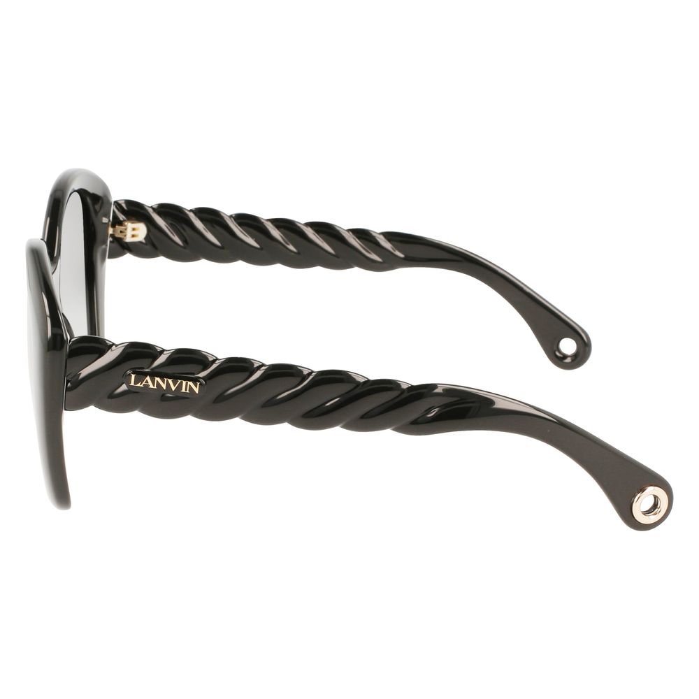 Lanvin Black Bio Injected Sunglasses by Lanvin