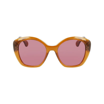 Lanvin Brown Bio Injected Sunglasses by Lanvin