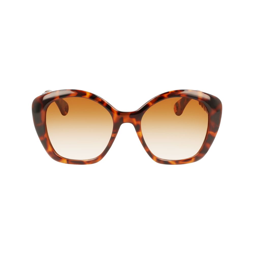 Lanvin Brown Bio Injected Sunglasses by Lanvin