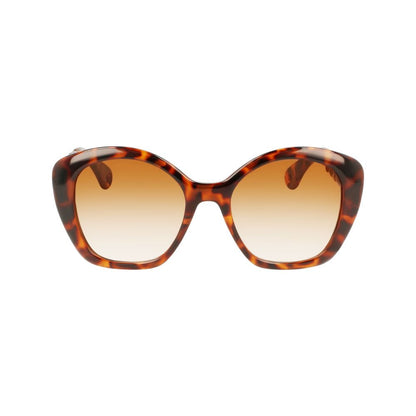 Lanvin Brown Bio Injected Sunglasses by Lanvin