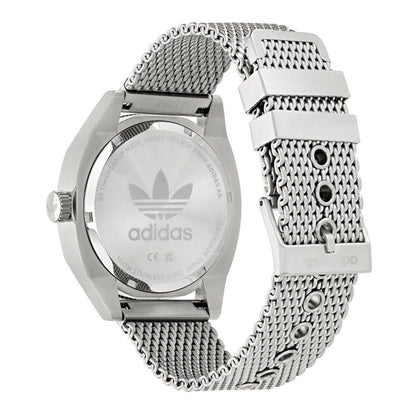 Montre Adidas en acier inoxydable gris