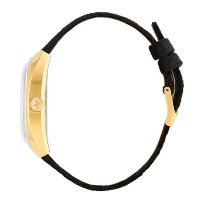 Montre Adidas en cuir noir