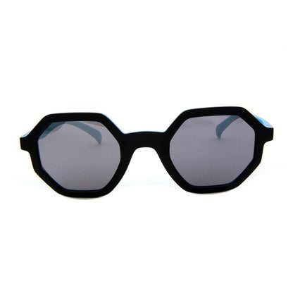 Lunettes de soleil Adidas en plastique noir