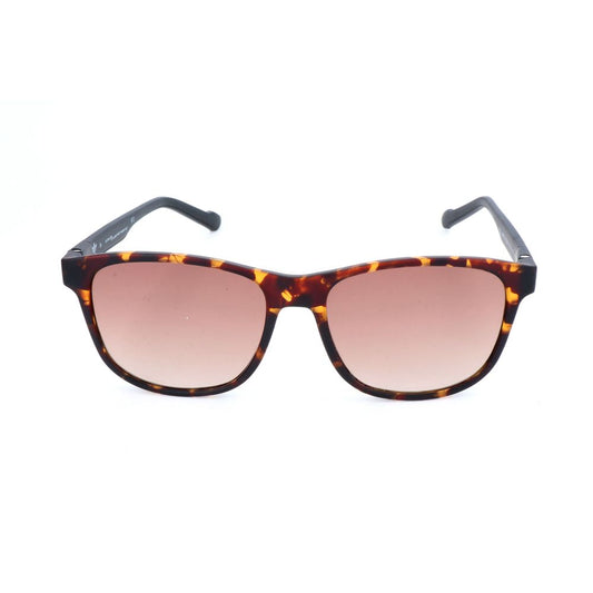 Lunettes de soleil Adidas bicolores en cuir de veau