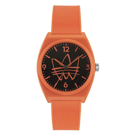 Montre synthétique orange Adidas