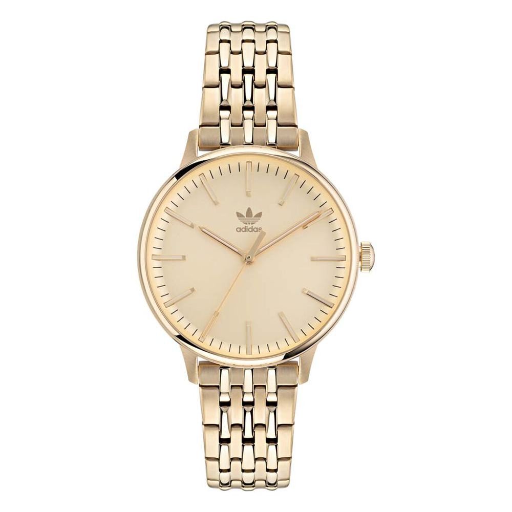 Montre Adidas en acier inoxydable doré