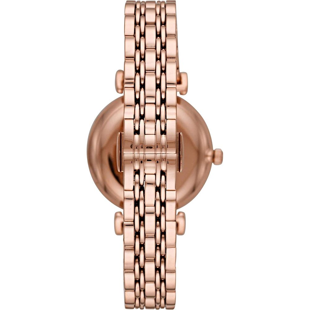 Montre Armani en acier inoxydable doré