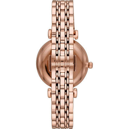 Montre Armani en acier inoxydable doré
