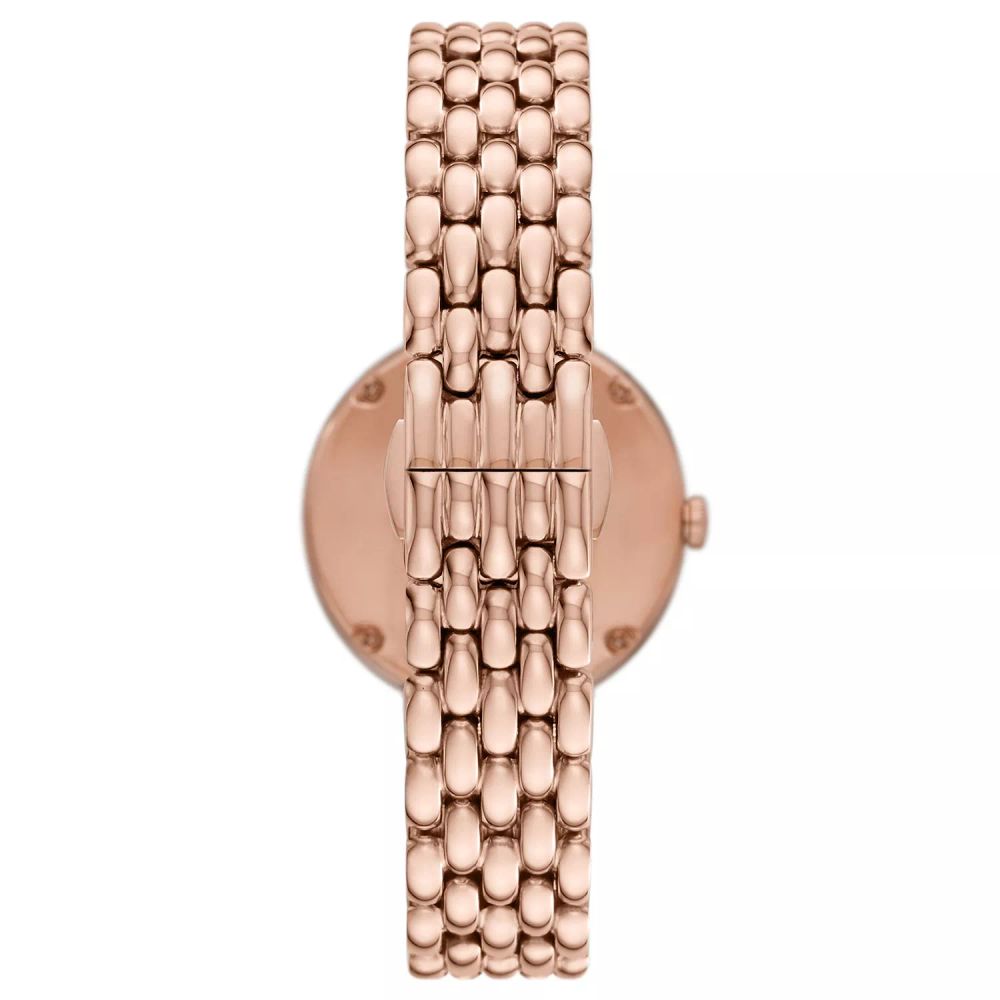 Montre Armani multicolore en acier inoxydable