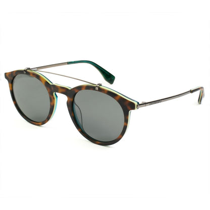 Lunettes de soleil Converse en cuir de veau marron