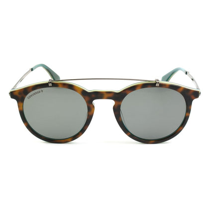 Lunettes de soleil Converse en cuir de veau marron