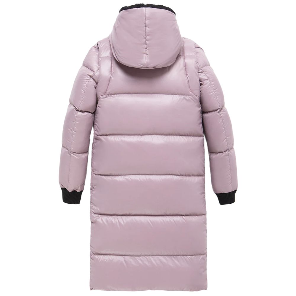 Refrigiwear Pink Nylon Jackets &amp; Coat