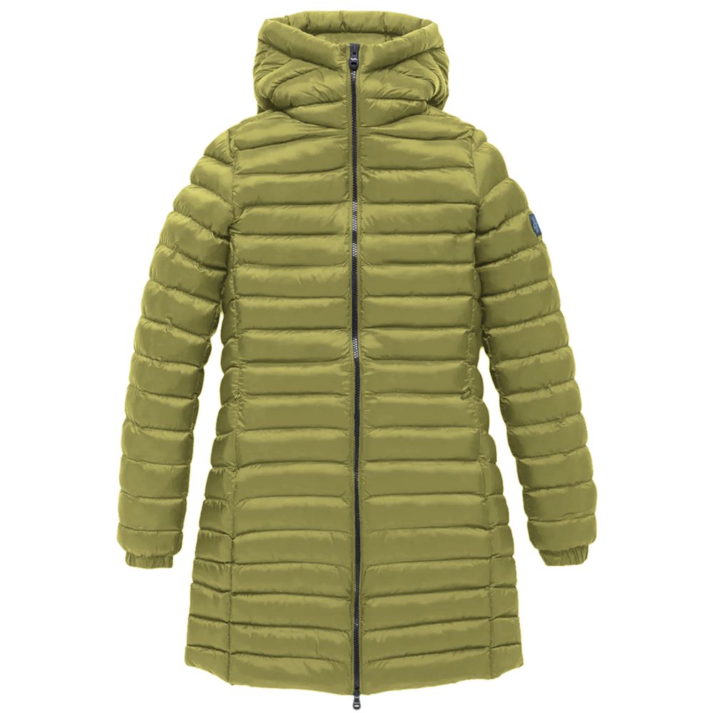 Refrigiwear Green Nylon Jackets &amp; Coat