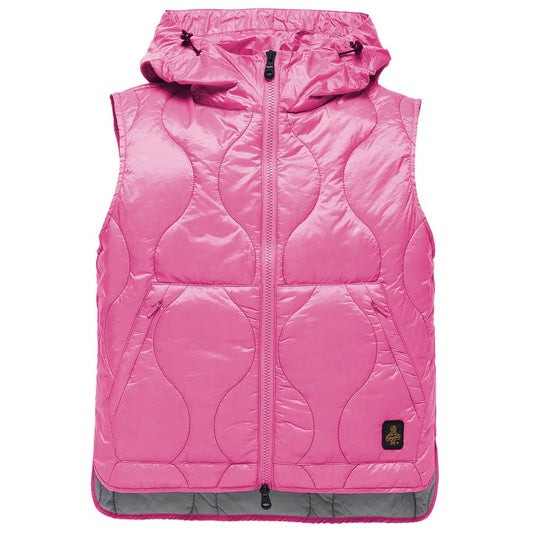 Gilet en polyamide fuchsia Refrigiwear