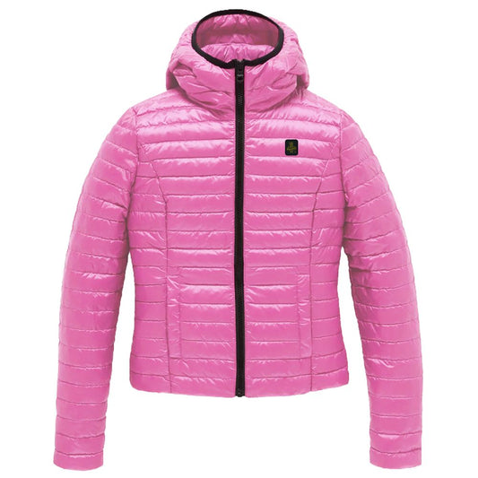 Refrigiwear Pink Polyamide Jackets &amp; Coat