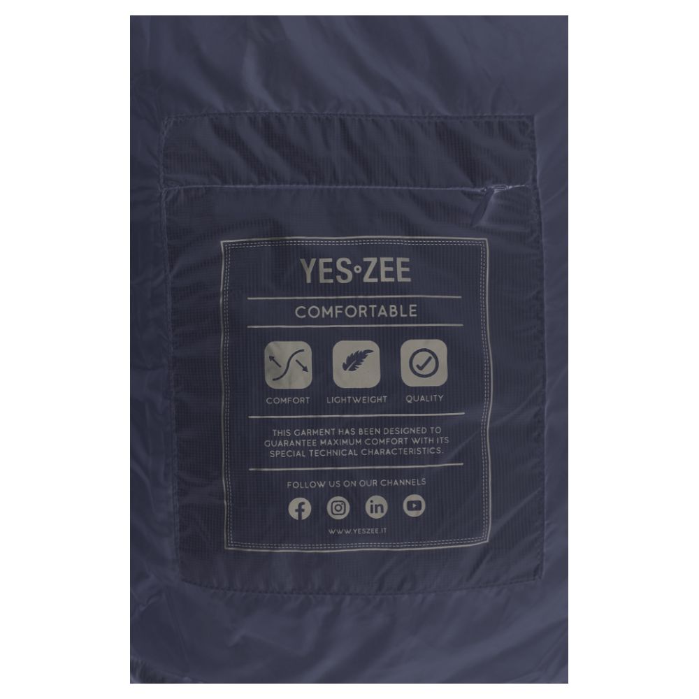 Gilet en nylon bleu Yes Zee