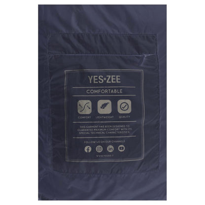 Gilet en nylon bleu Yes Zee