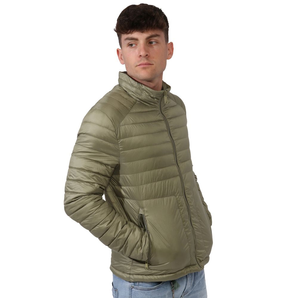 Yes Zee Green Nylon Men Lightweight Vest by Yes Zee
