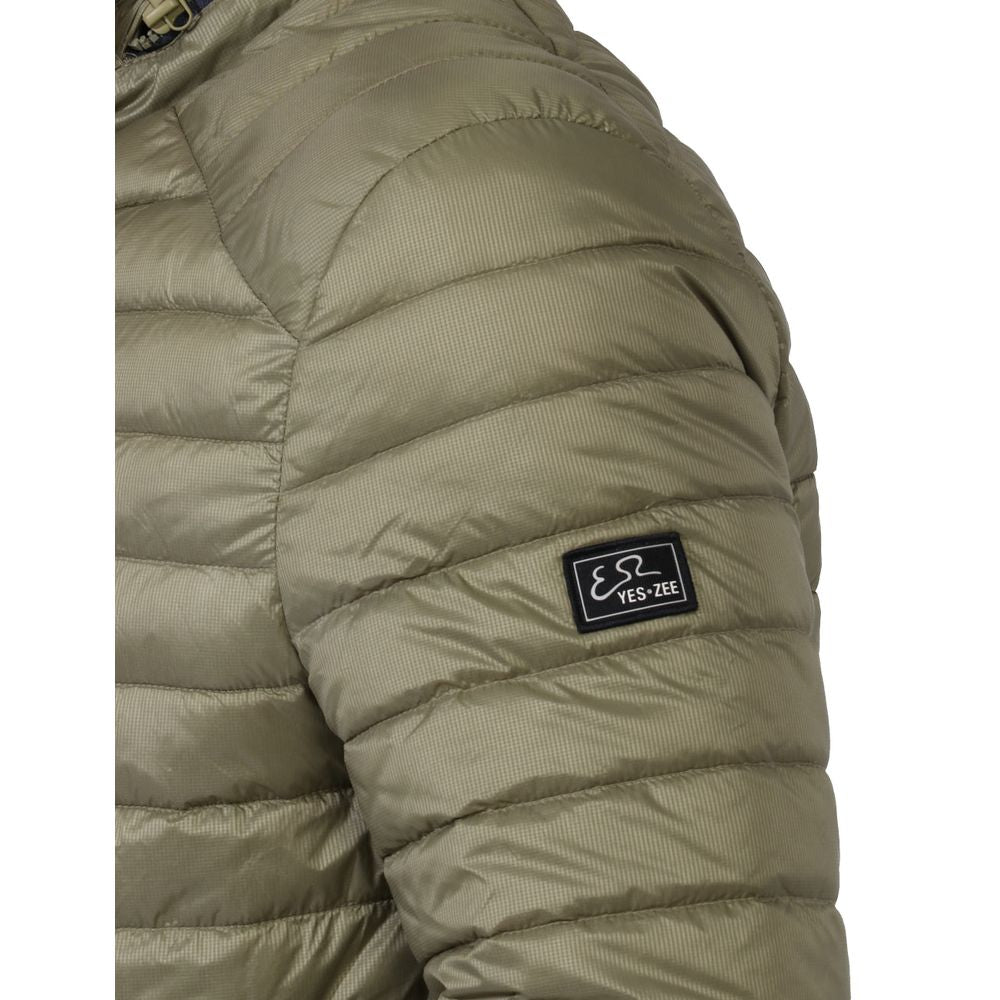 Yes Zee Green Nylon Men Lightweight Vest by Yes Zee