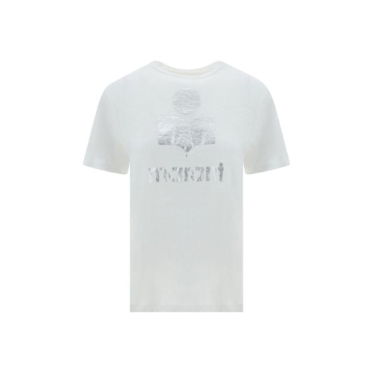 Marant Étoile Zewel Linen T Shirt Monochrome Crewneck