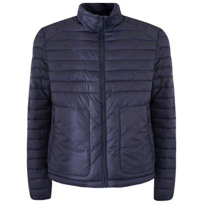 Yes Zee Blue Nylon Jacket by Yes Zee