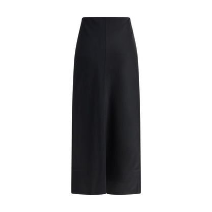Jupe midi en satin Ami Paris