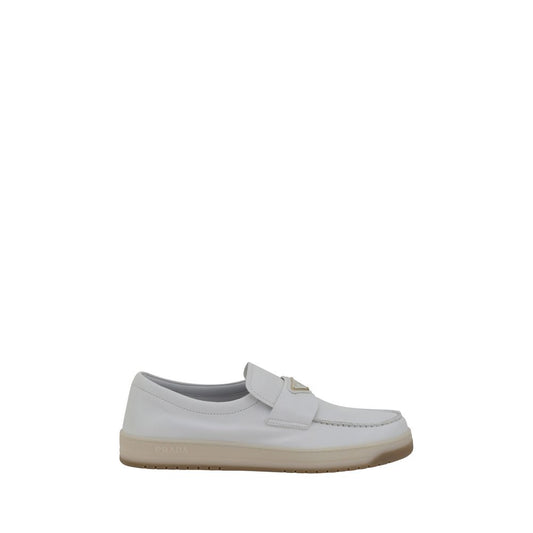 Mocassins à logo Prada
