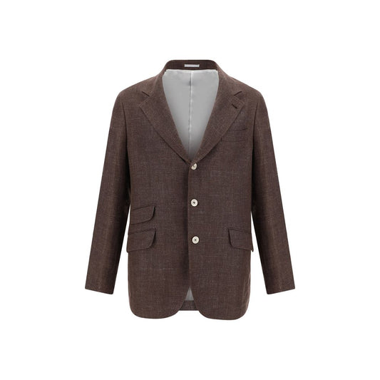 Brunello Cucinelli Veste blazer en lin