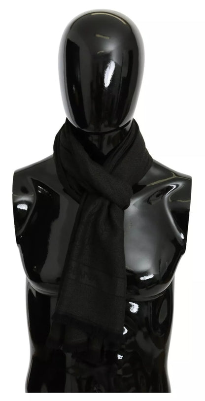 Dolce & Gabbana Green Brown Wrap Cashmere Shawl Scarf by Dolce & Gabbana