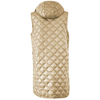Gilet en nylon beige Yes Sea
