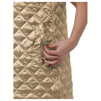 Gilet en nylon beige Yes Sea