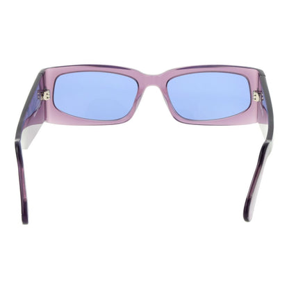 Lunettes de soleil unisexes violettes GCDS