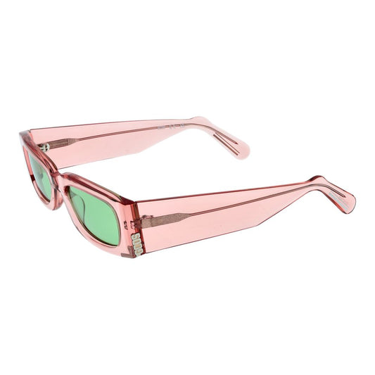 Lunettes de soleil unisexes roses GCDS