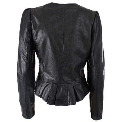 Yes Zee Black Polyethylene Jackets &amp; Coat