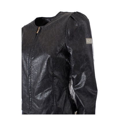 Yes Zee Black Polyethylene Jackets &amp; Coat