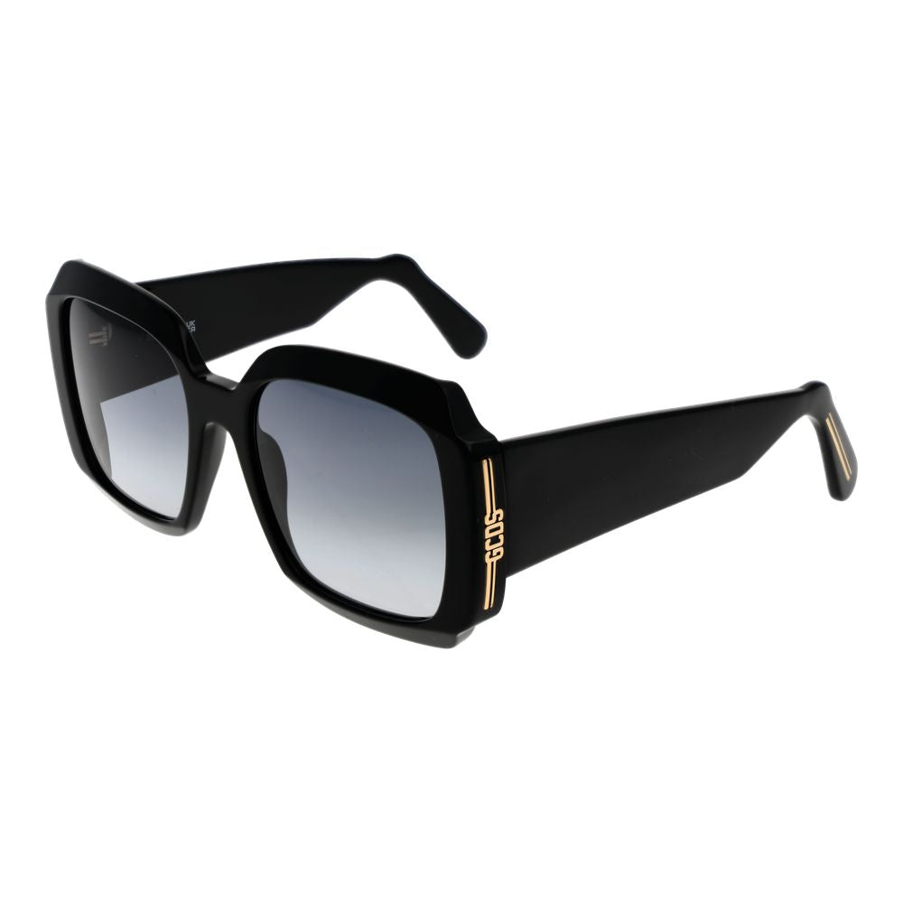 Lunettes de soleil unisexes noires GCDS