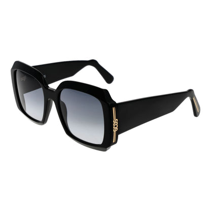 Lunettes de soleil unisexes noires GCDS