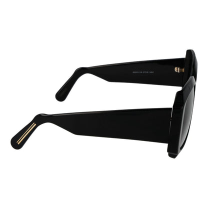 Lunettes de soleil unisexes noires GCDS