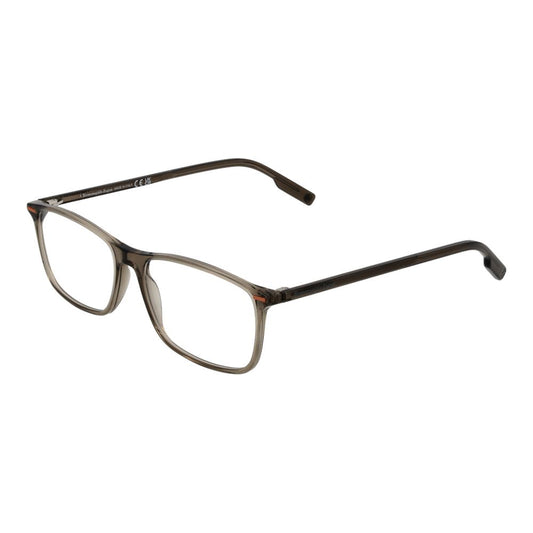 Montures de lunettes Ermenegildo Zegna Olive pour homme
