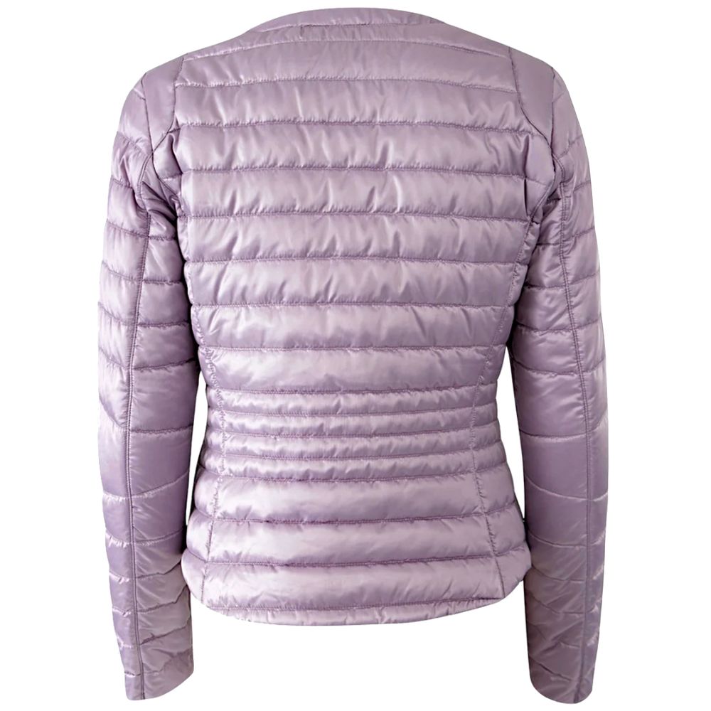 Yes Zee Purple Polyester Jackets &amp; Coat