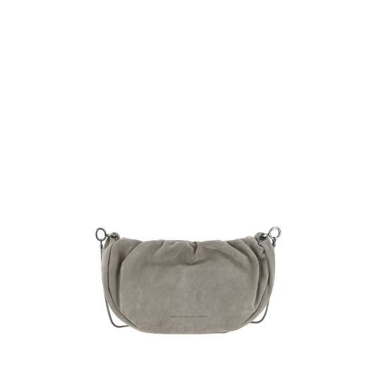 Brunello Cucinelli Sac à bandoulière en daim