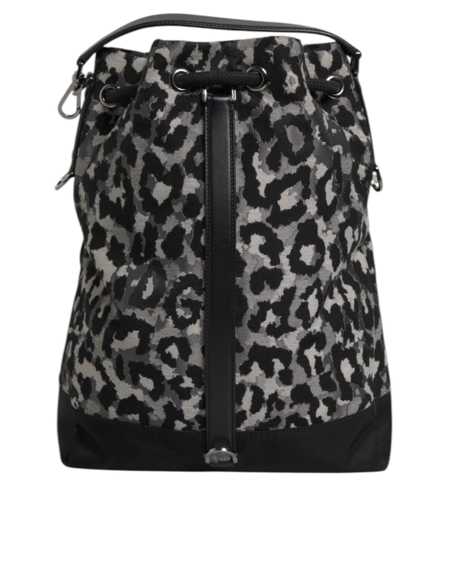 Dolce &amp; Gabbana Sac à bandoulière Hobo en jacquard léopard multicolore