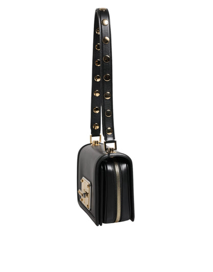 Sac bandoulière en cuir clouté noir Joy Therapy Lola de Dolce &amp; Gabbana