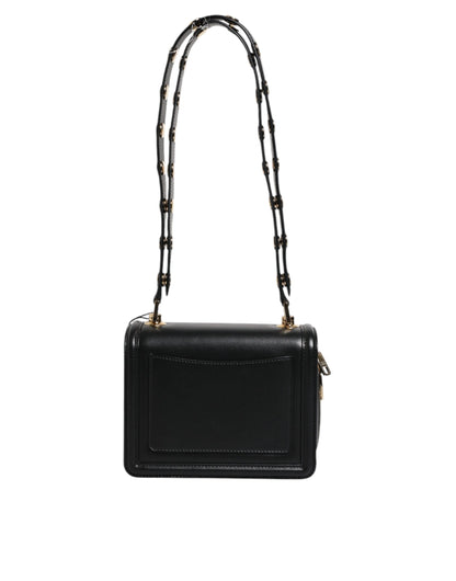 Sac bandoulière en cuir clouté noir Joy Therapy Lola de Dolce &amp; Gabbana