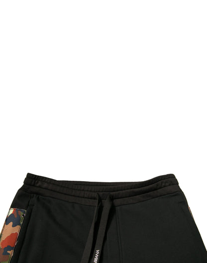 Dolce & Gabbana Black Cotton Jogger Cargo Sweatpants Pants by Dolce & Gabbana