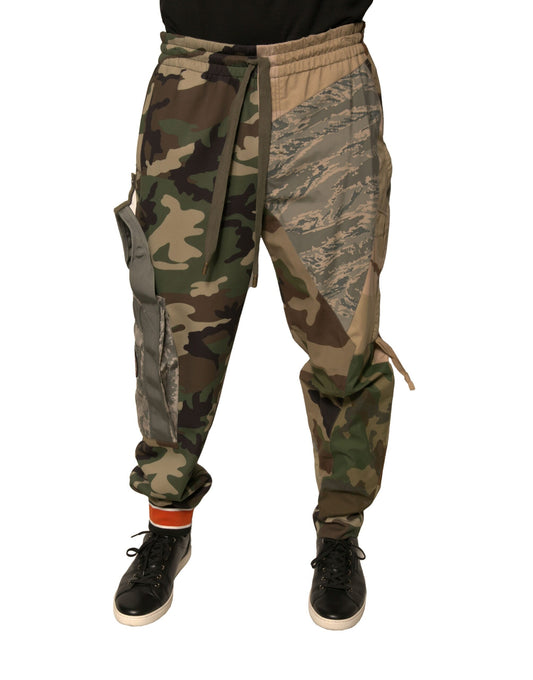 Dolce & Gabbana Multicolor Camouflage Jogger Sweatpants Pants by Dolce & Gabbana
