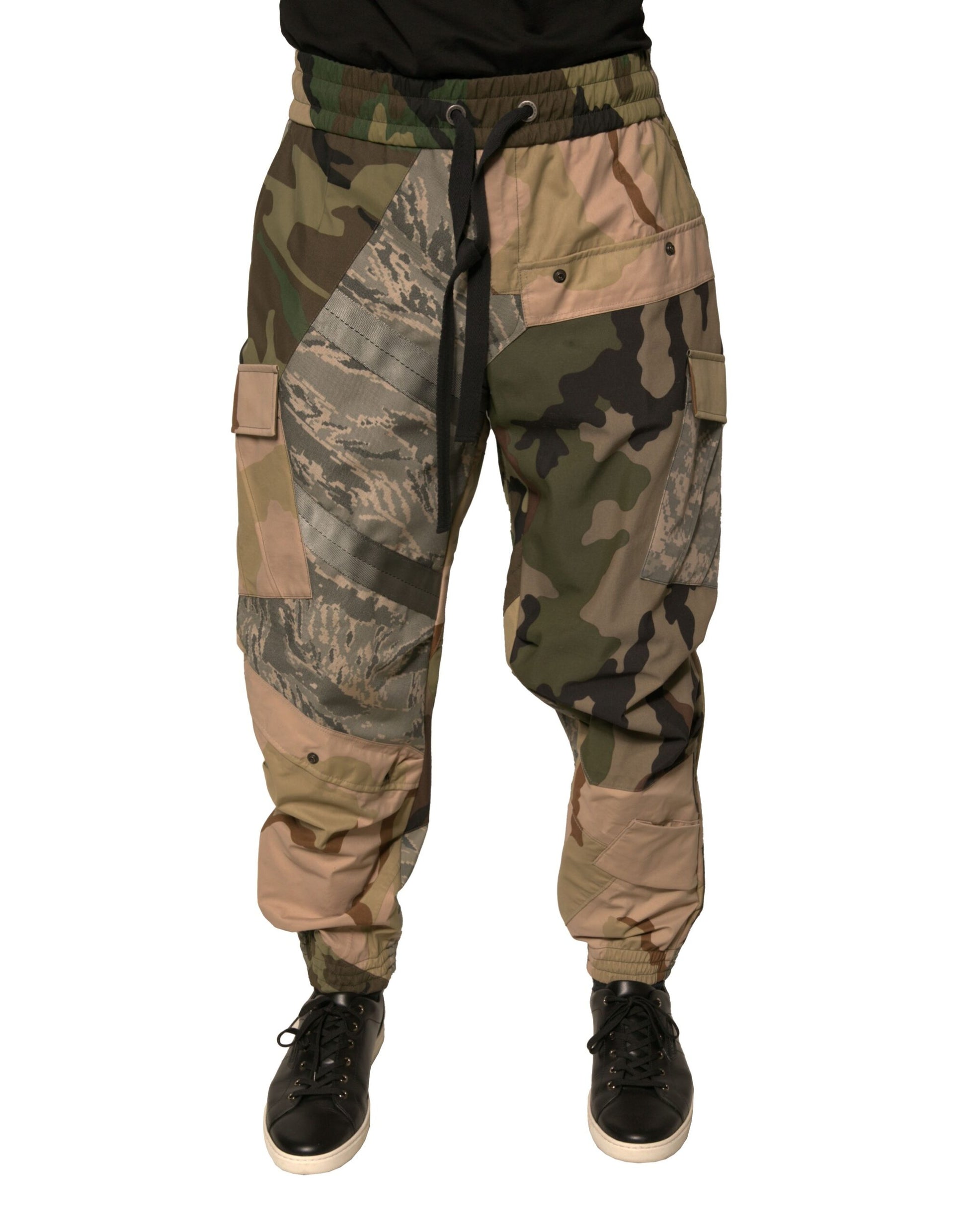 Dolce & Gabbana Multicolor Camouflage Jogger Sweatpants Pants by Dolce & Gabbana