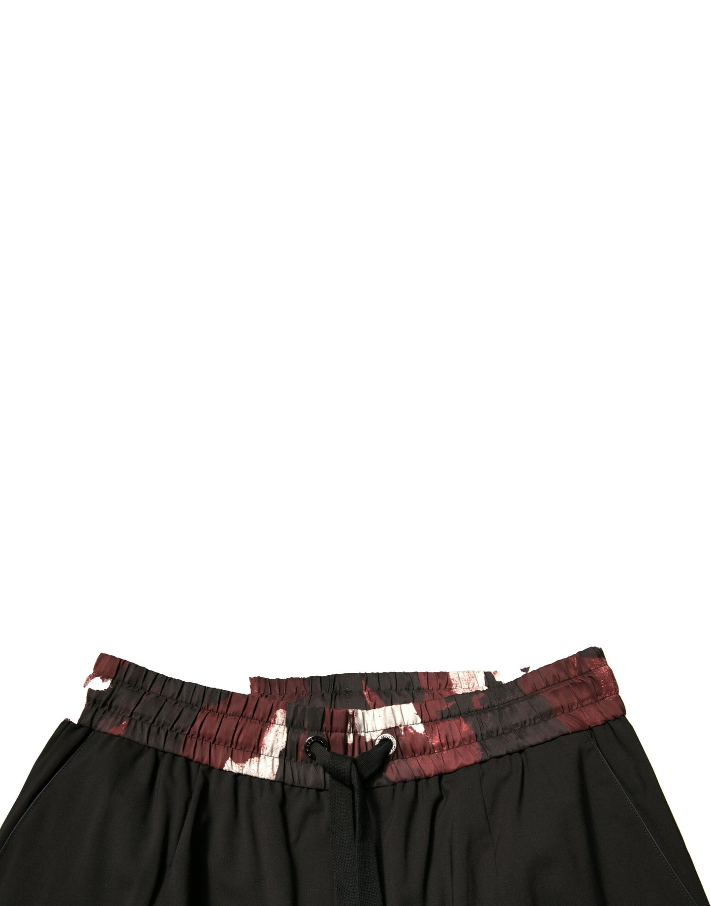 Dolce & Gabbana Black Camouflage Wool Jogger Sweatpants Pants by Dolce & Gabbana