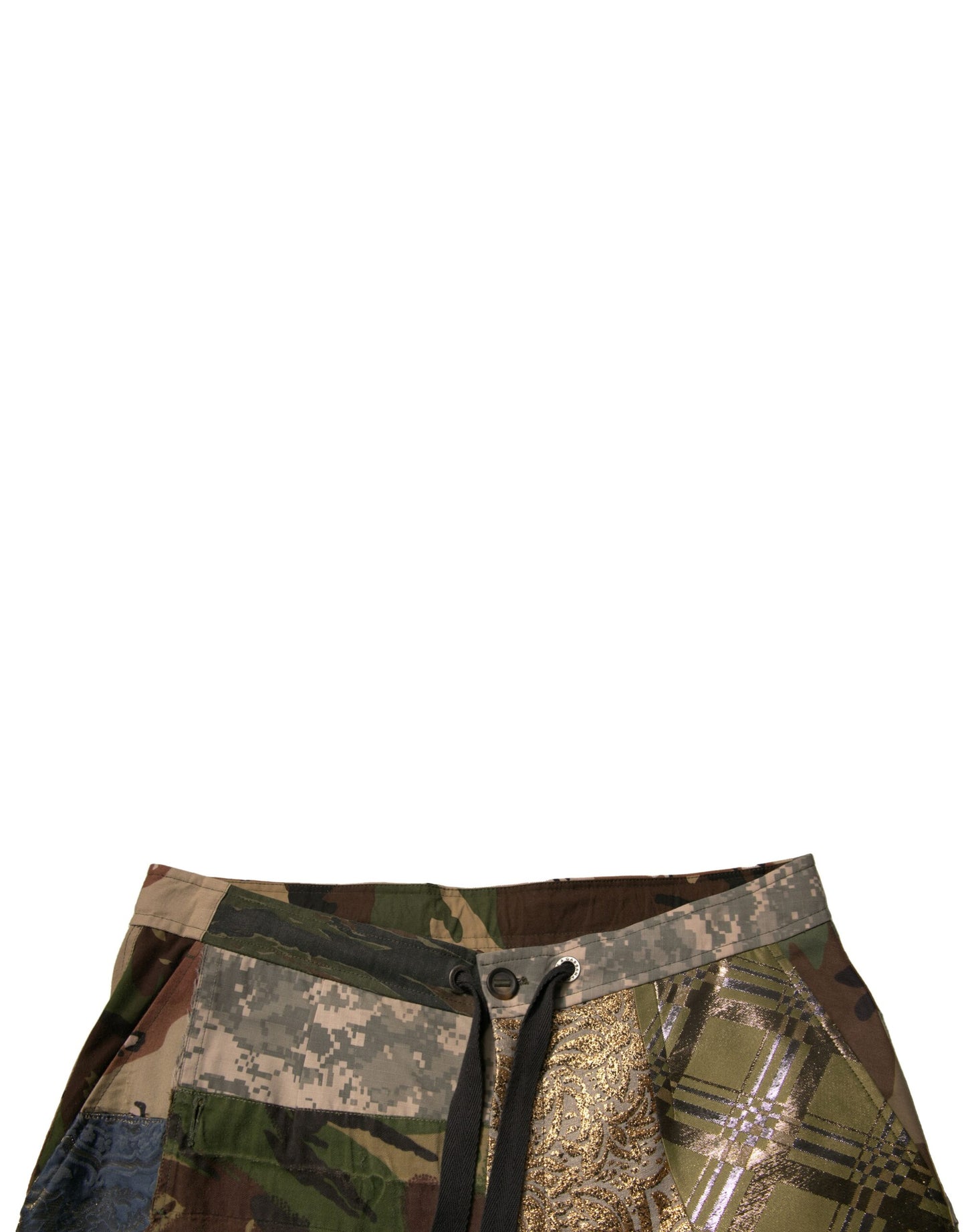 Dolce & Gabbana Multicolor Patchwork Men Jogger Pants by Dolce & Gabbana