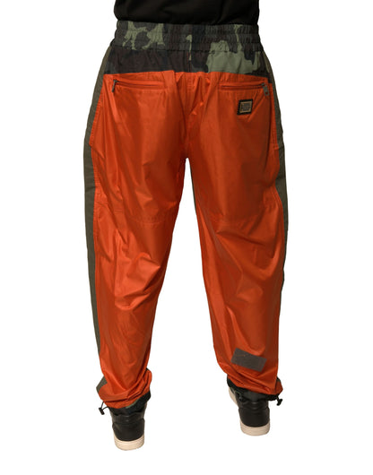Dolce & Gabbana Multicolor Camouflage Jogger Cargo Pants by Dolce & Gabbana